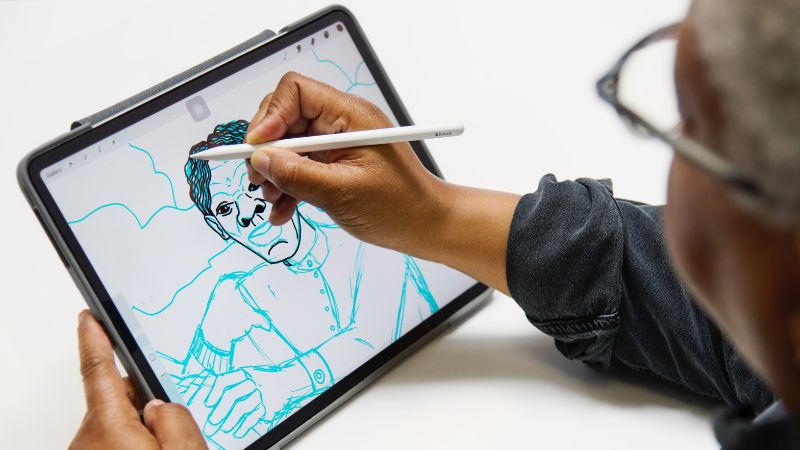 Apple Pencil thao tác cực mượt trên iPad