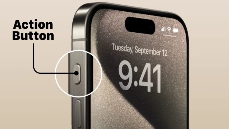Phiên bản cao cấp của dòng iPhone 15 được bổ sung nút Action Button mới