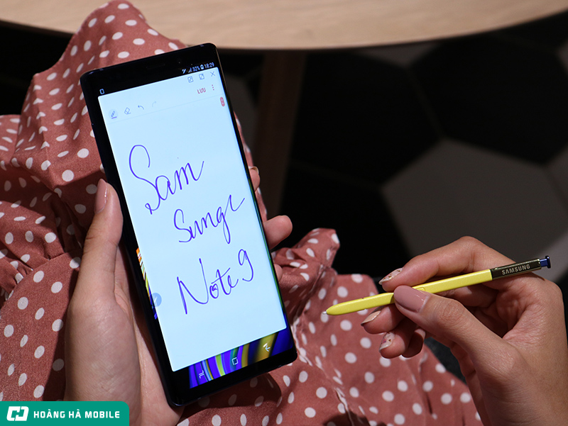 Cách dùng bút S Pen trên Galaxy Note 9