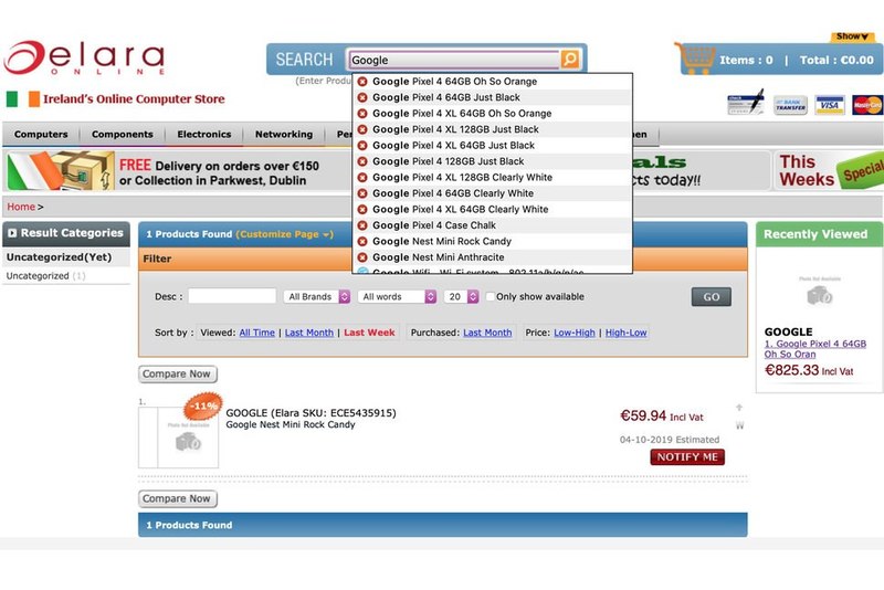 giá của google pixel 4