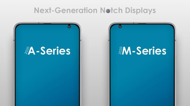 Thiết kế Notch mới của Samsung
