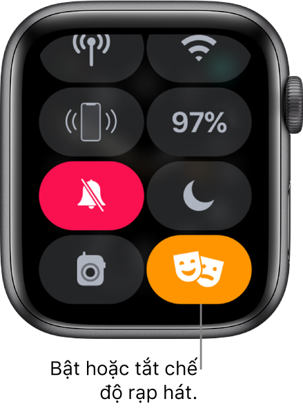 Các biểu tượng trên Apple Watch