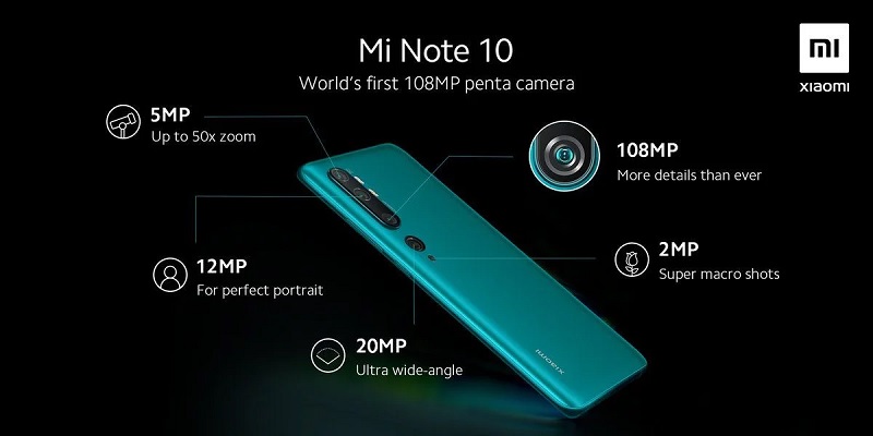camera Xiaomi Mi Note 10