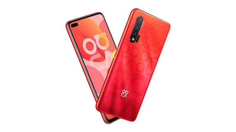 Huawei Nova 6 5G màu đỏ