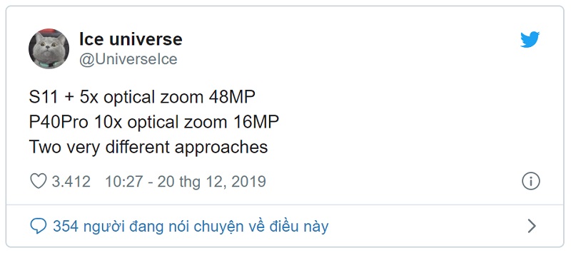 Camera Huawei P40 Pro