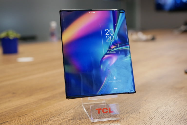 điện thoại có thể cuộn lại