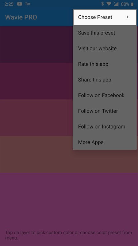 màn hình smartphone nhảy theo nhạc