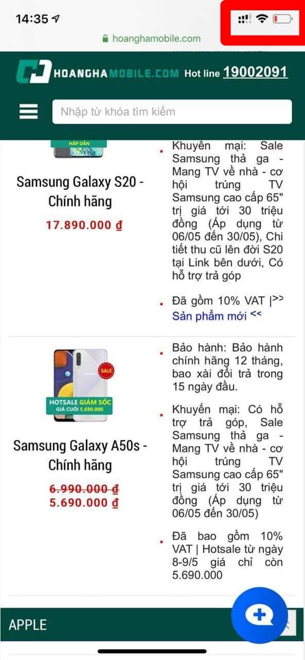 tính năng trên iPhone