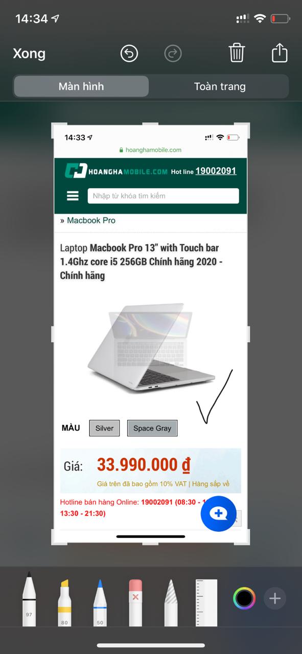 tính năng trên iPhone