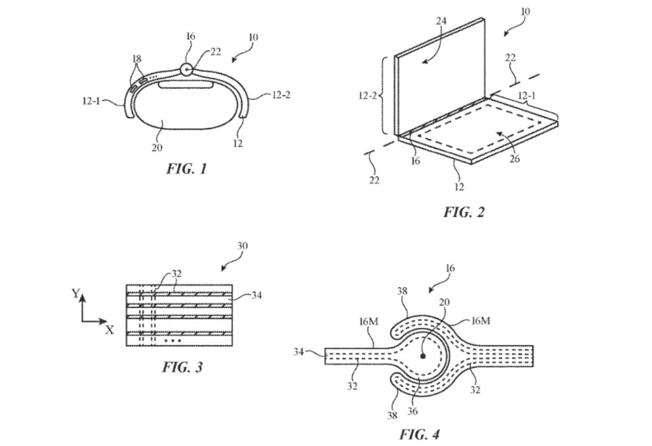 bằng sáng chế iPhone gập 