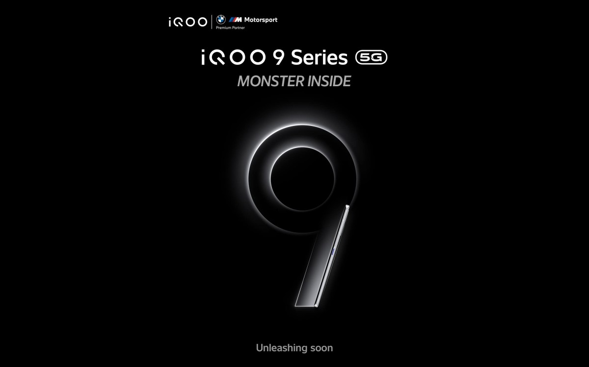 Poster đầy cuốn hút của vivo iQOO 9SE