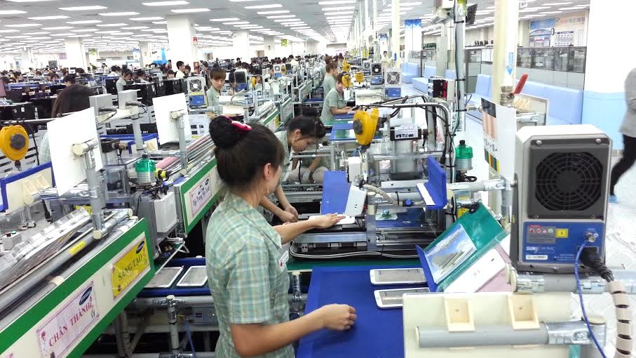 Samsung sản xuất tại Việt Nam