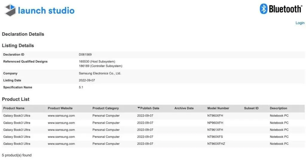 Samsung-Galaxy-Book-3-Ultra-Bluetooth-SIG-1024×538