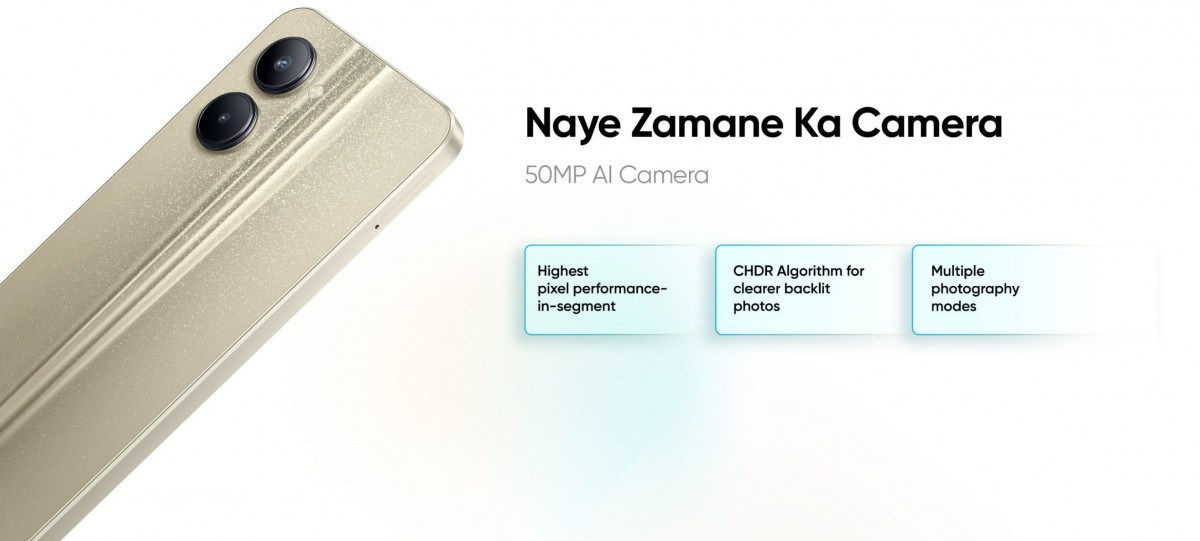 Realme C33 sẽ ra mắt vào ngày 6/9: Thiết kế vuông vức. Màu sắc sang trọng