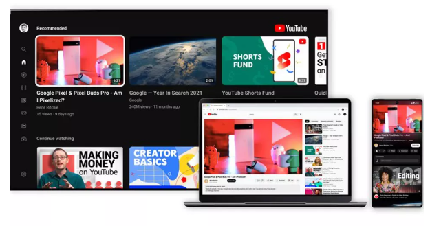 Youtube cho phóng to video