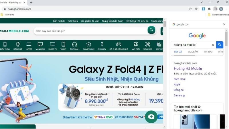 Cách sử dụng tính năng Sidebar