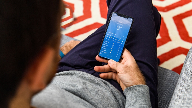 ứng dụng Thời tiết của Apple