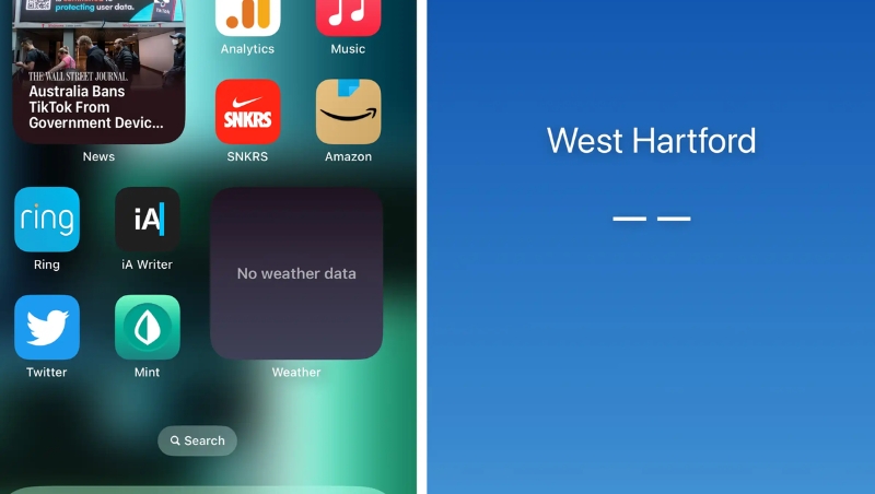 Ứng dụng Thời tiết 