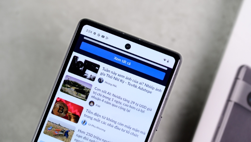 Những cải tiến về màn hình