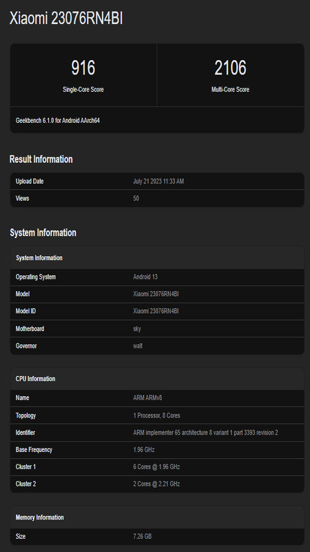 redmi-12-5g-xuat-hien-tren-co-so-du-lieu-geekbench-anh-1
