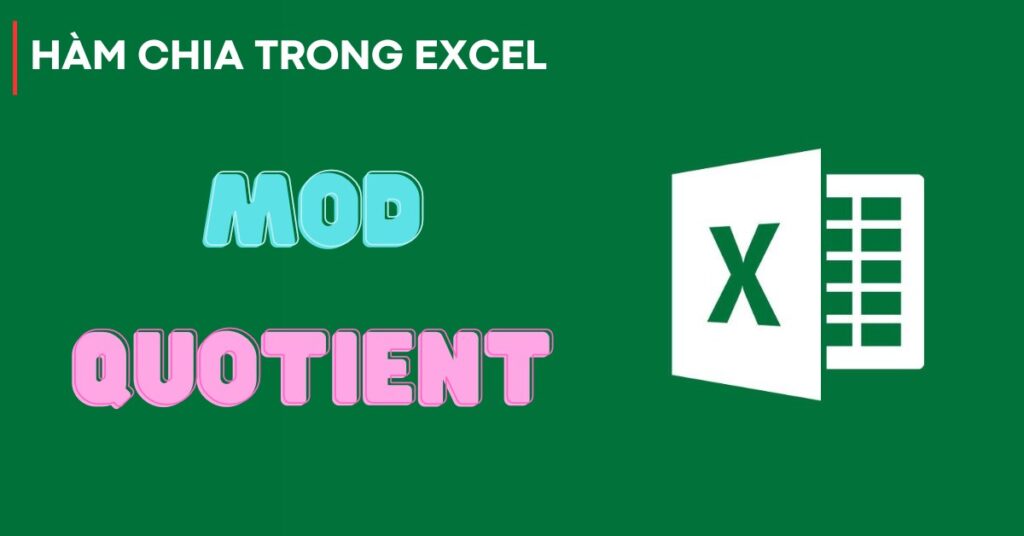 Cú pháp hàm chia trong excel và cách sử dụng hiệu quả