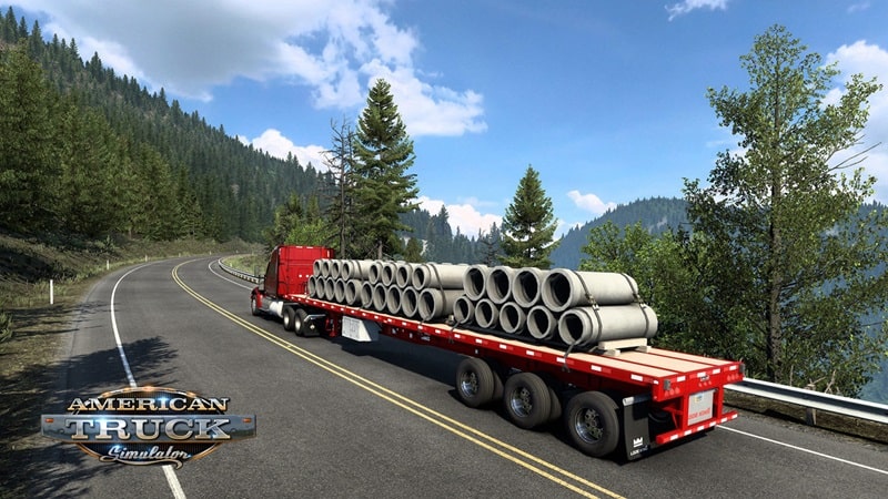 Lái xe trên cao tốc Mỹ Hướng dẫn chơi American Truck Simulator