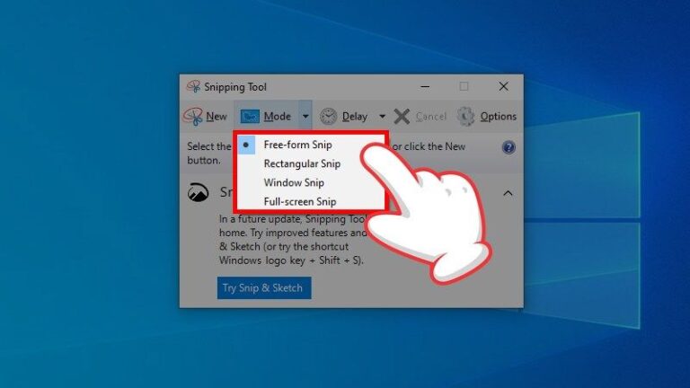 Tải Snipping Tool Phần mềm chụp ảnh màn hình máy tính