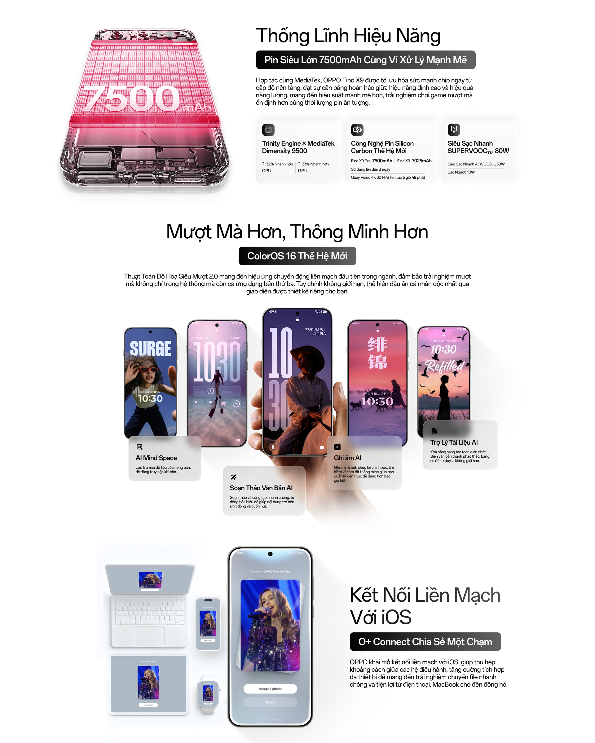 Điện thoại OPPO Find X9 12GB/256GB