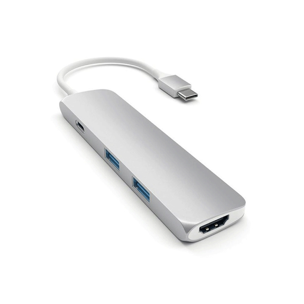 Cổng chuyển HyperDrive USB-C Hub with 4K HDMI (GN22B-GRAY) - Chính hãng