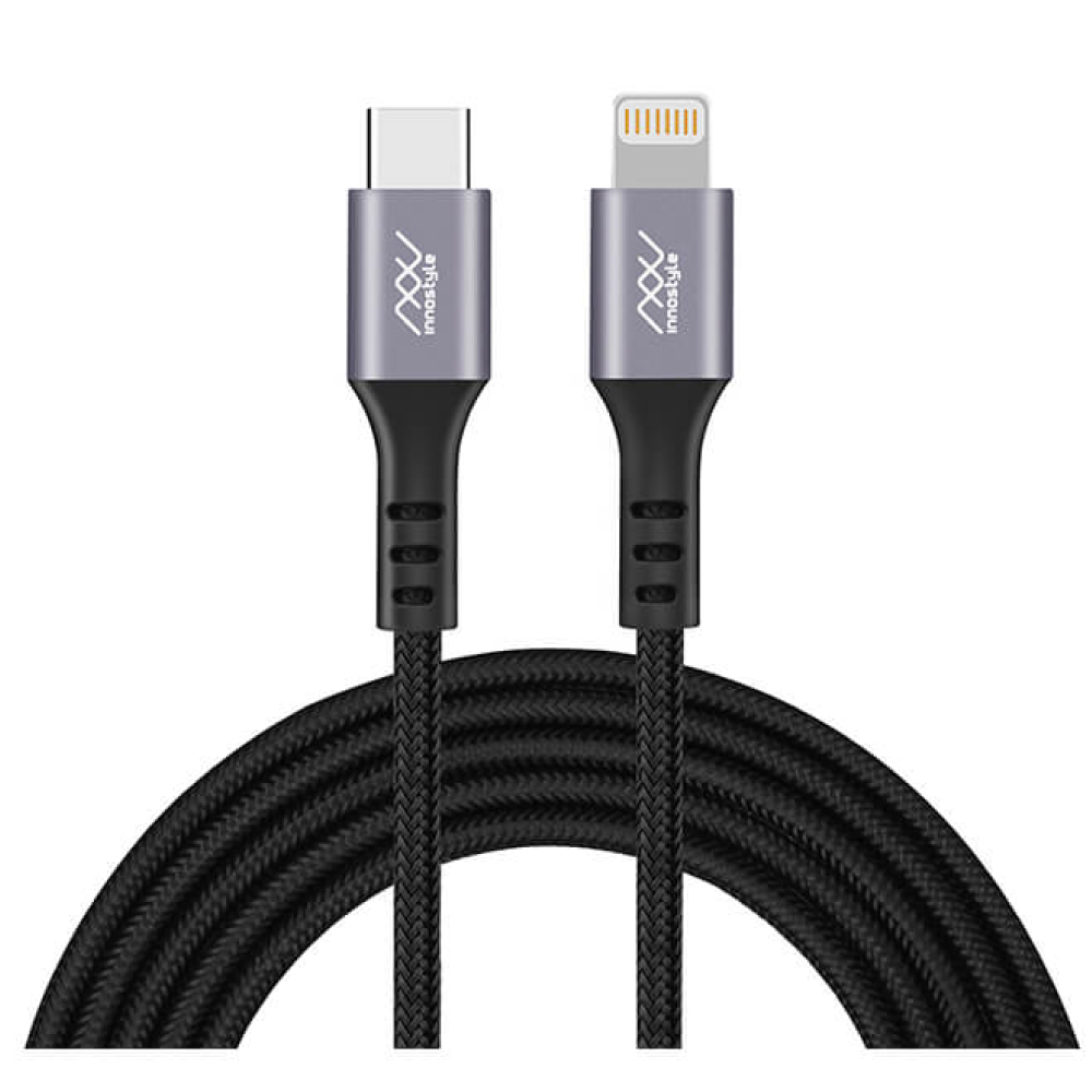 Dây cáp Cáp innostyle DURAFLEX 1.5M USB-C TO LIGHTNING MFI IPHONE/IPAD/IPOD