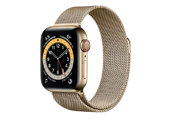 Đồng hồ thông minh Apple Watch Series 6 (4G) 40mm - Viền thép dây thép - Chính hãng VN/A giá rẻ - Hoàng Hà Mobile