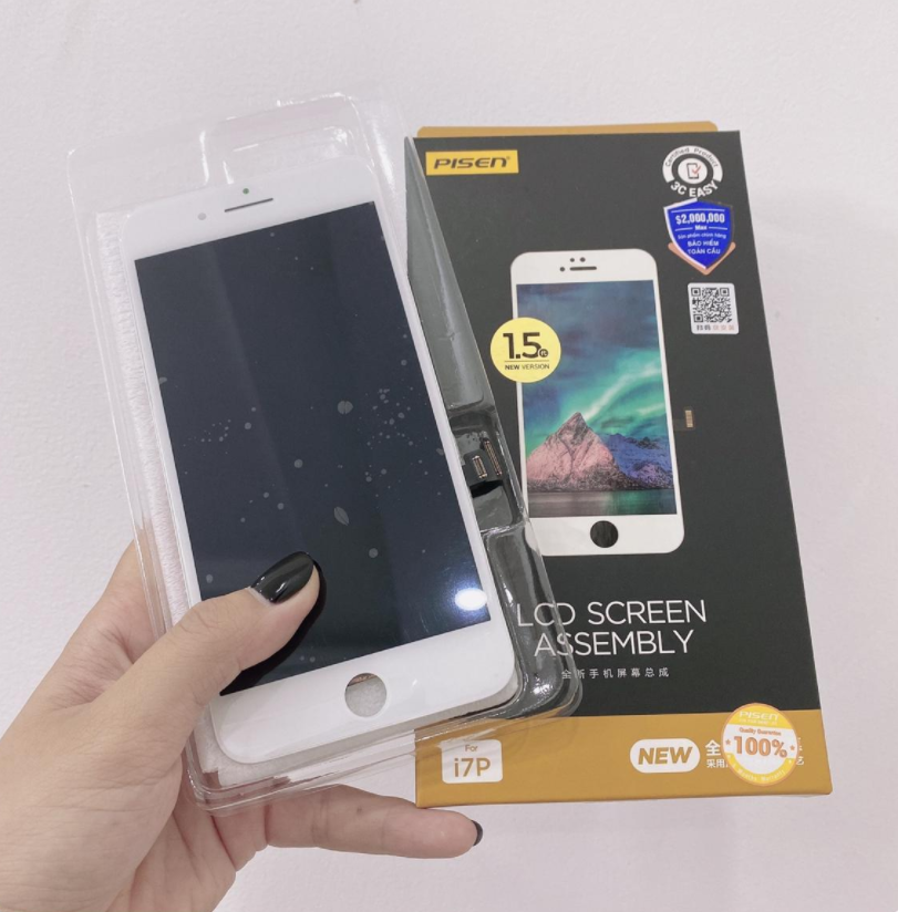 Phụ kiện Thay màn hình IPhone 7 Plus - V1.5 Chính hãng Pisen giá rẻ - Hoàng Hà Mobile