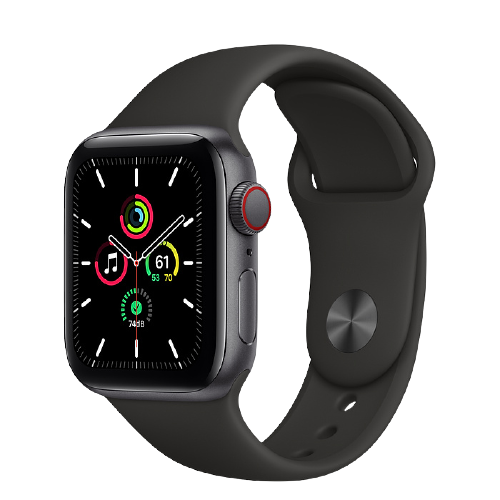 Apple Watch SE 2021 - GPS + Cellular, 40mm - Vỏ Nhôm Dây Cao Su