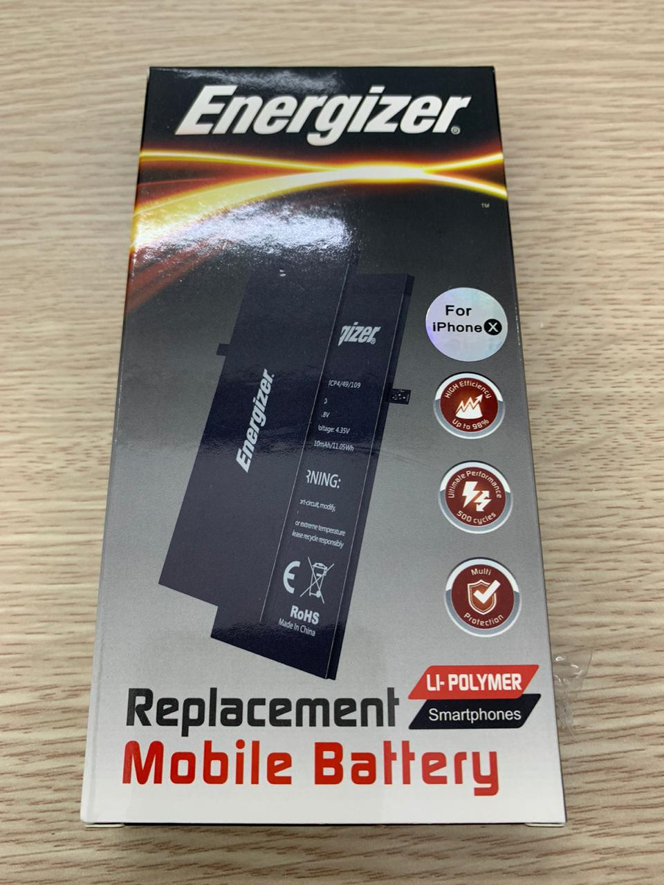 Pin Energizer iPhone X - ECAX2716P - Chính hãng