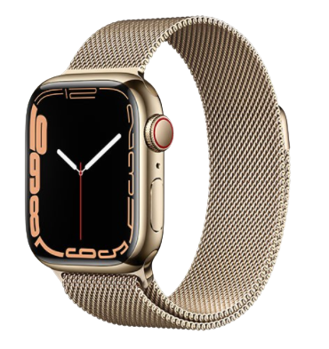 Apple Watch Series 7 - GPS + Cellular, 45mm - Vỏ Thép Dây Thép