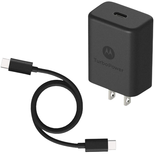 Bộ Củ cáp sạc nhanh Motorola TurboPower 18W PD Charger - TypeC - Chính hãng