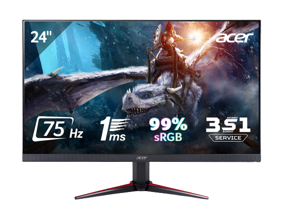 Màn hình Acer Nitro VG240Y 23.8 inch - Chính Hãng