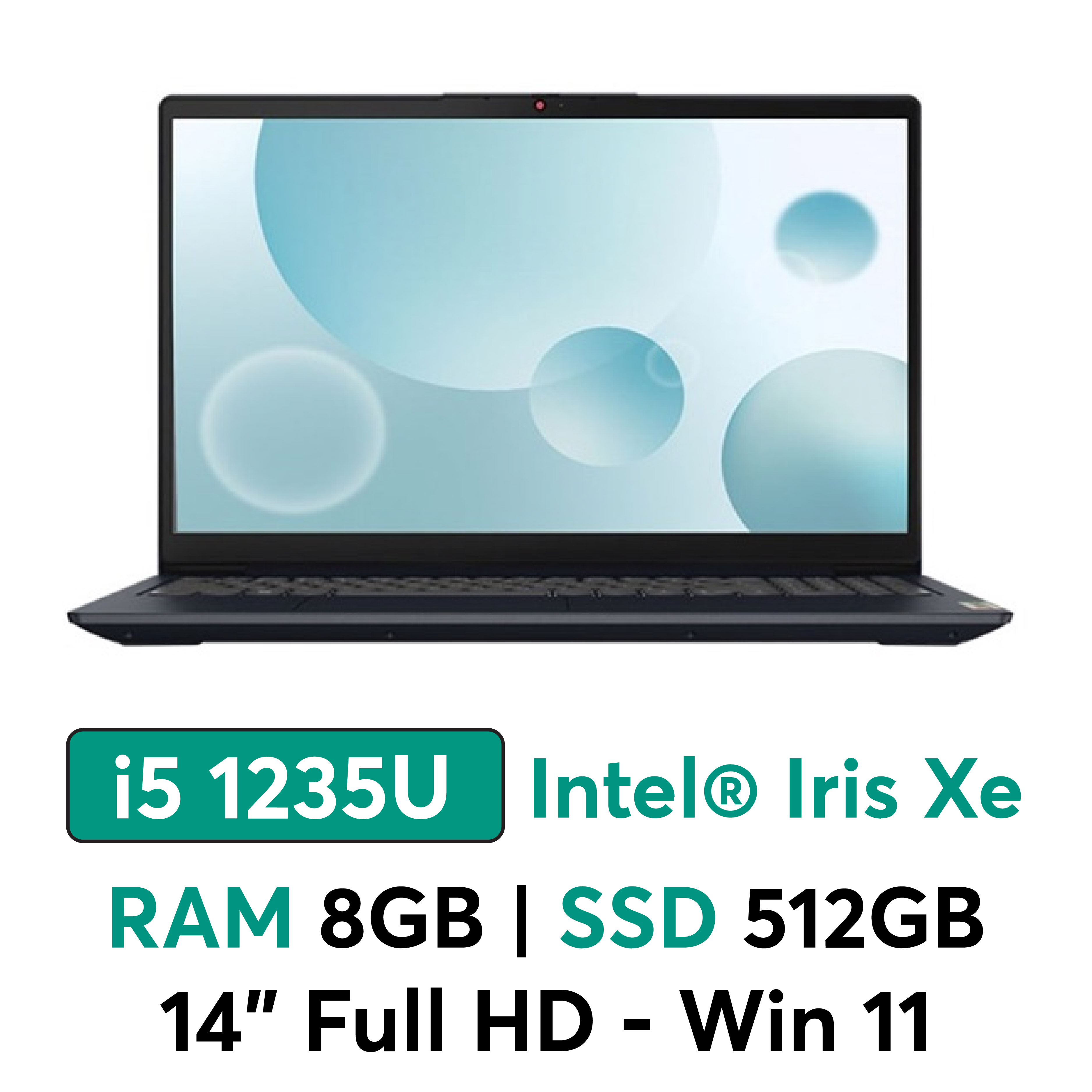 Laptop Lenovo IdeaPad 3 14IAU782RJ001BVN i51235U/8GB/512GB/14" FHD