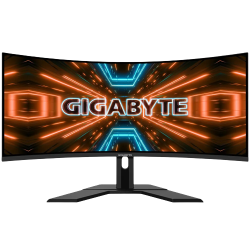 Màn hình Gigabyte G34WQC A-EK 34 inch/WQHD/VA/144Hz/1ms/350nits/HDMI+DP/Loa/Cong - Chính hãng