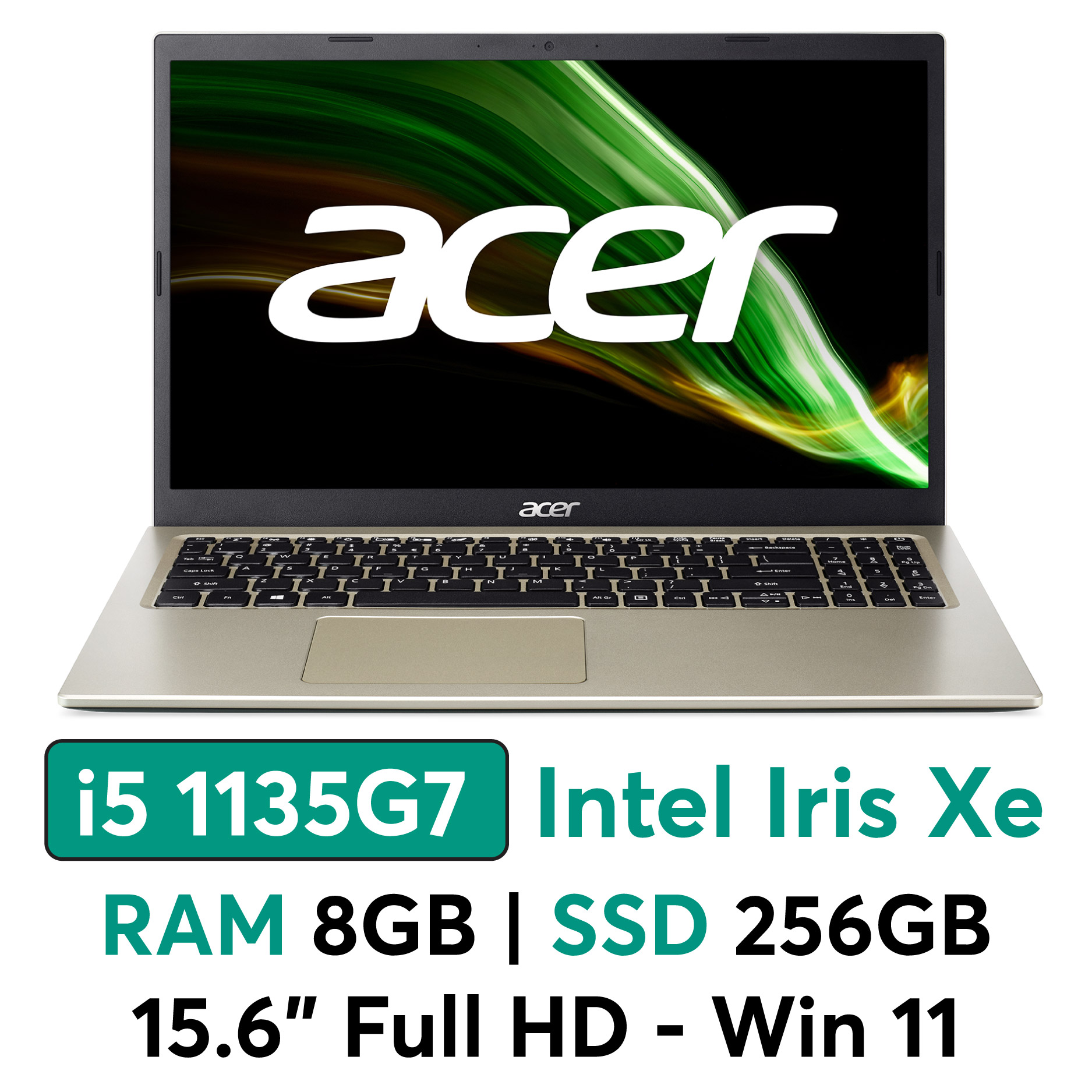 15,6 Zoll Full HD Display Matt – Ersatz Für Acer Aspire 3 A315-58-56G4 | 1920x1080, 60 Hz, WLED