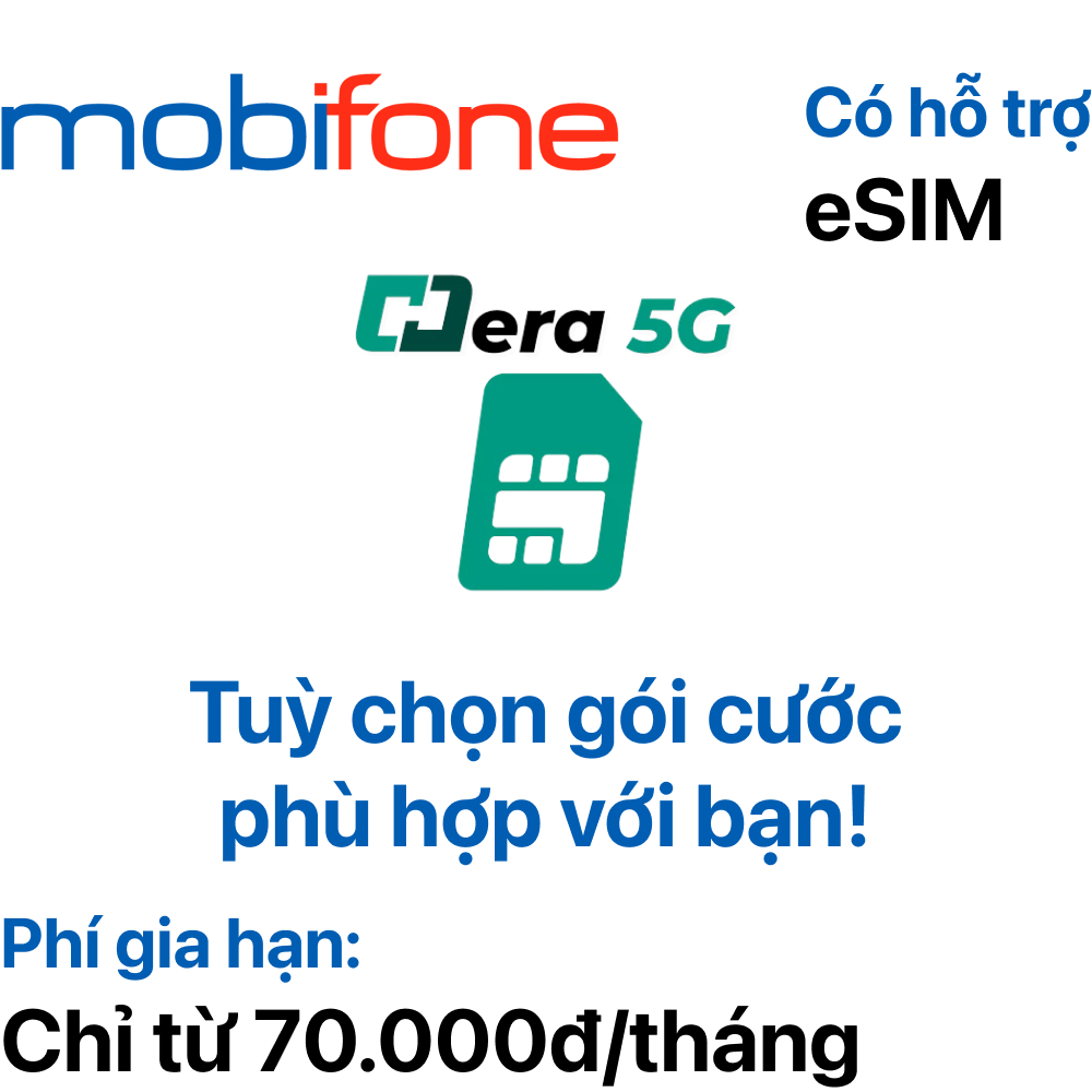 SIM MobiFone Hera 5G