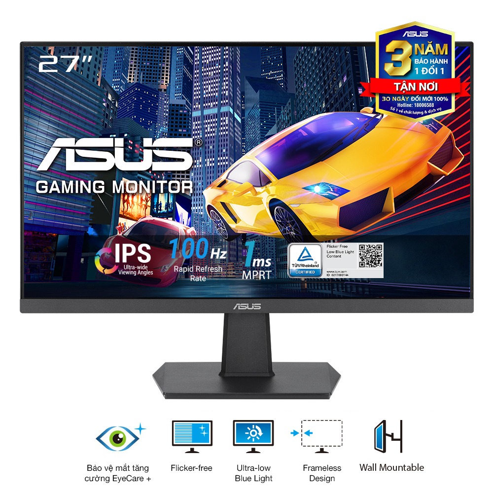 Màn hình Asus VA27EHF 27 inch - Chính hãng