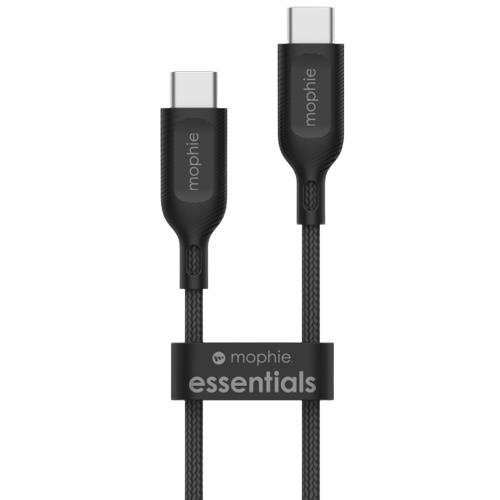 Cáp Mophie Essentials USB-C to USB-C 60W 1M - Chính hãng