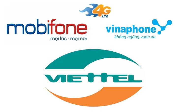 sim thẻ - các nhà mạng viễn thông Việt Nam