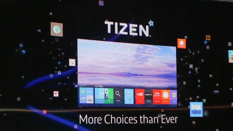 Tizen OS (phát triển bởi Samsung) là hệ điều hành được sử dụng trên hầu hết các Smart TV của Samsung