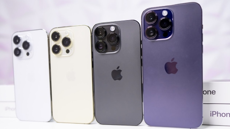 iPhone 14 và iPhone 13 có cùng số lượng 4 mẫu máy