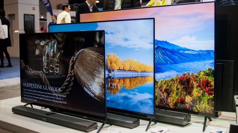TV Samsung rất đa dạng về kích thước và giá bán