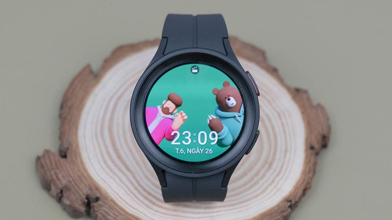 Đồng hồ Samsung Watch có khả năng hiển thị sắc nét