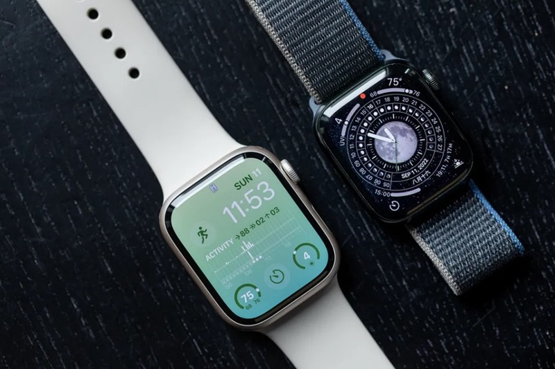 Apple Watch Series 8 và Series 7 có màn hình về cơ bản là giống nhau