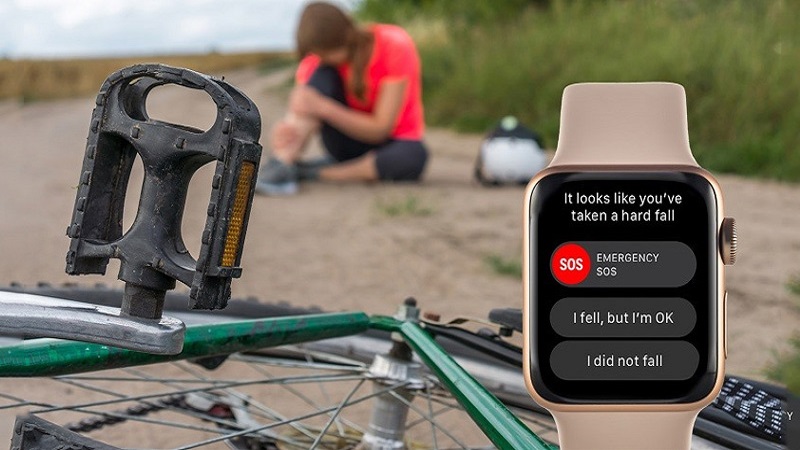 Apple Watch có khả năng phát hiện té ngã